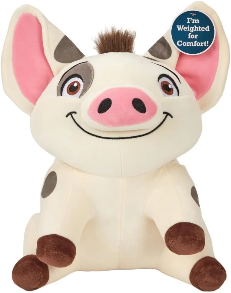Franco Calm Disney Moana Pua Bedding Super Soft Calming 3Lb Weighted Cuddle Pillow Buddy, Comfort Pillow, (Officially Licensed Product)