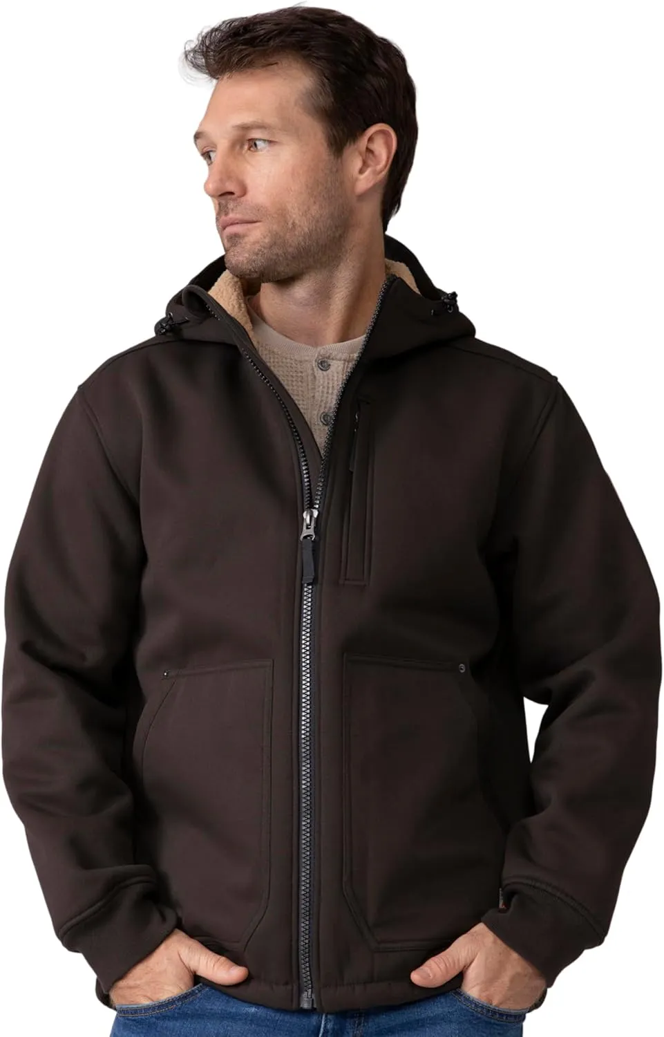 Free Country Men's Wind River Burly Canvas Softshell Jacket
