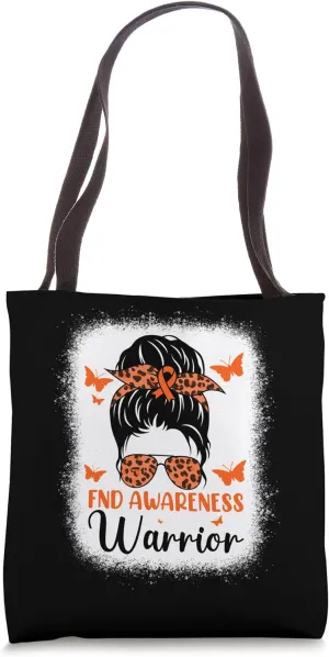 Functional Neurological Disorder Awareness Day Messy Bun Tote Bag