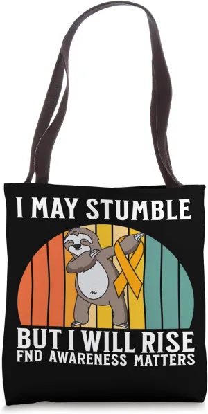 Functional Neurological Disorder Awareness FND Warrior Tote Bag