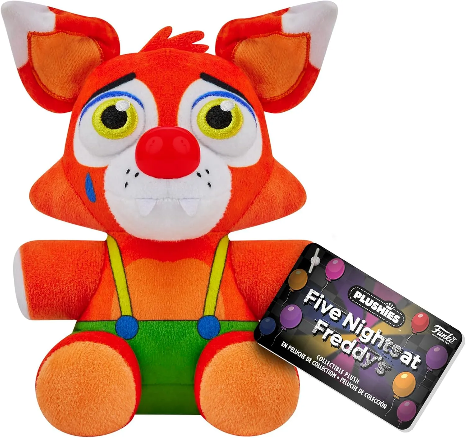 Funko Plush: Five Nights at Freddy's - Circus Foxy - (CL 7") - Collectable Soft Plush - Birthday Gift Idea - Official Merchandise - Stuffed