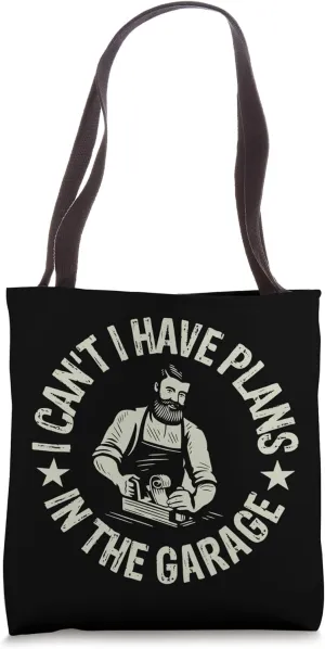 Funny Carpenter & Lumberjack - Woodworking & Woodworker Tote Bag