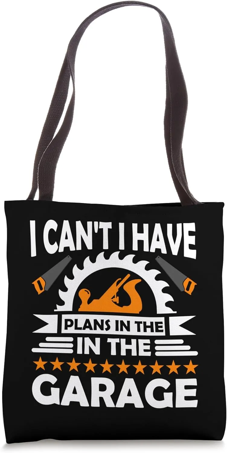 Funny Carpenter & Lumberjack - Woodworking & Woodworker Tote Bag