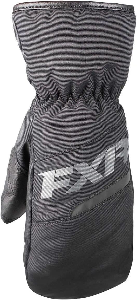 FXR Youth Octane Mitt (Black - Medium)