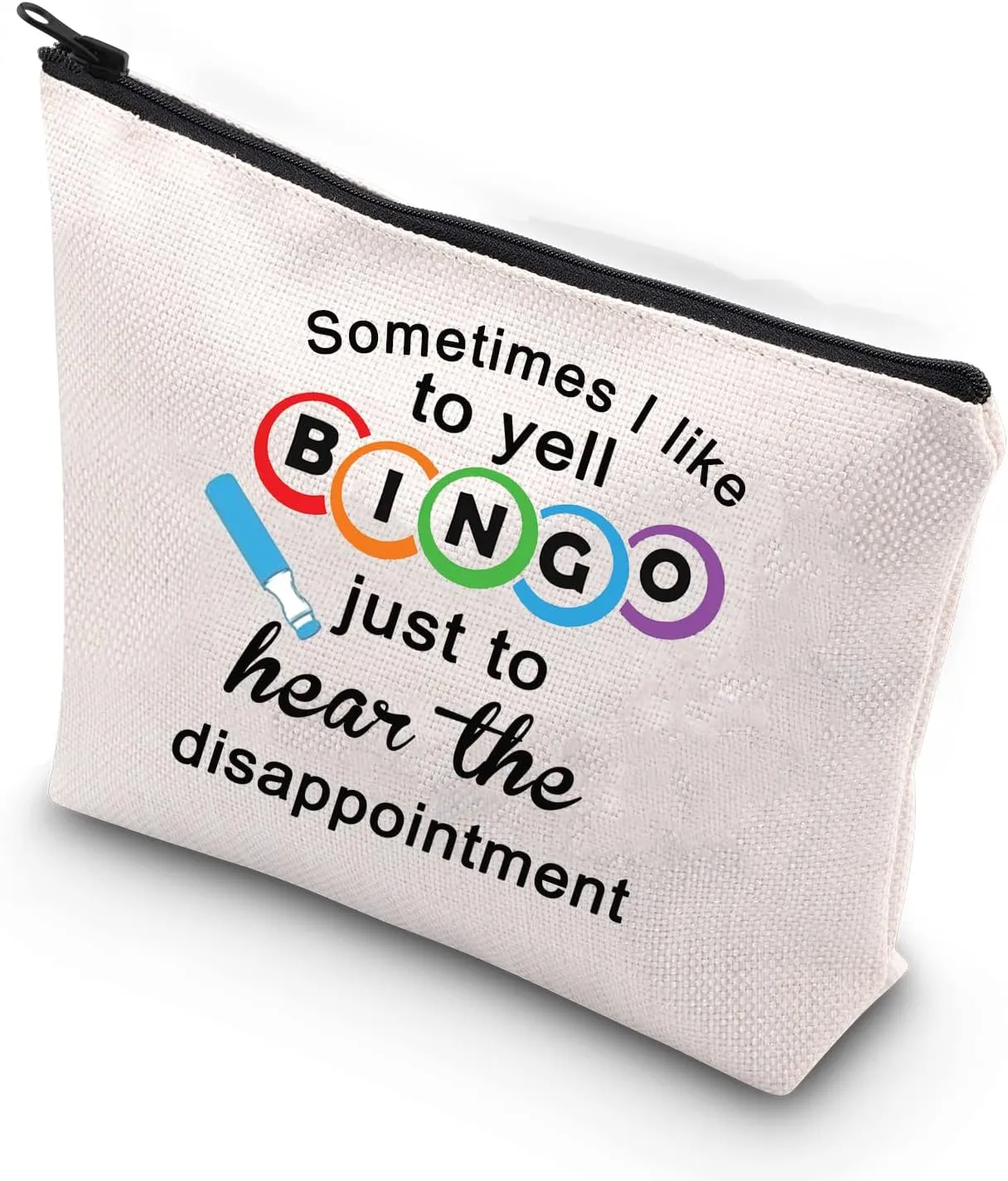 Game Gambler Gift Game Cosmetic Makeup Bag Sometimes I Like To Yell Game Zipper Pouch Toiletry Bag
