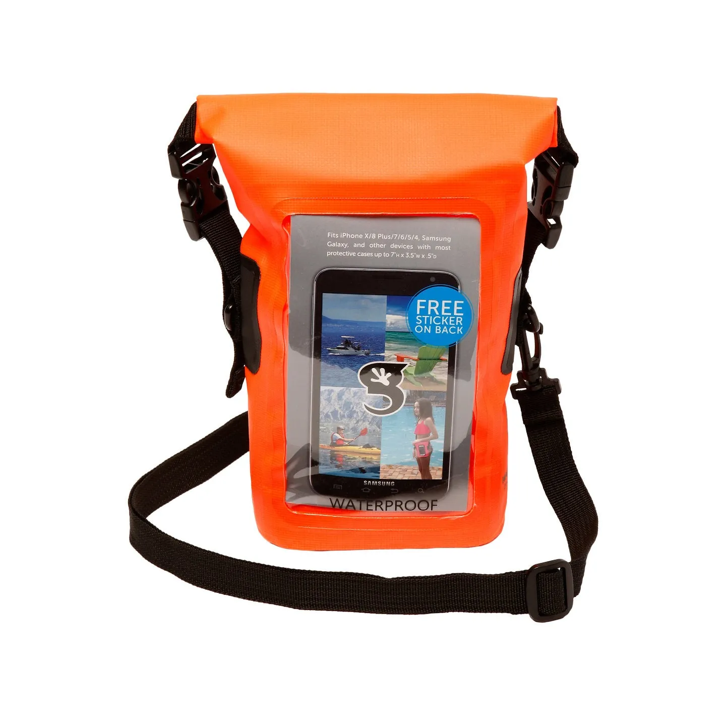 Geckobrands Waterproof Phone Tote