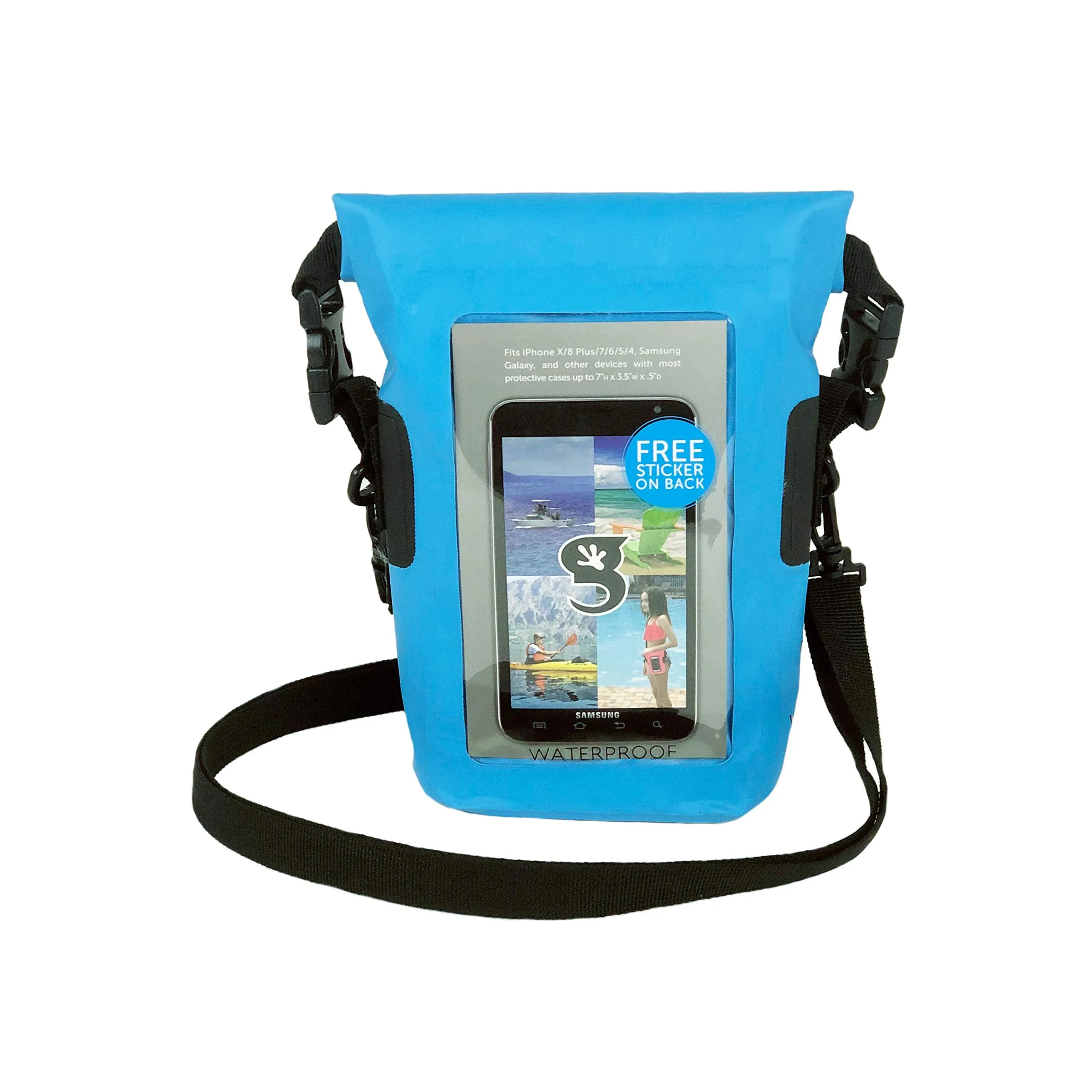 Geckobrands Waterproof Phone Tote