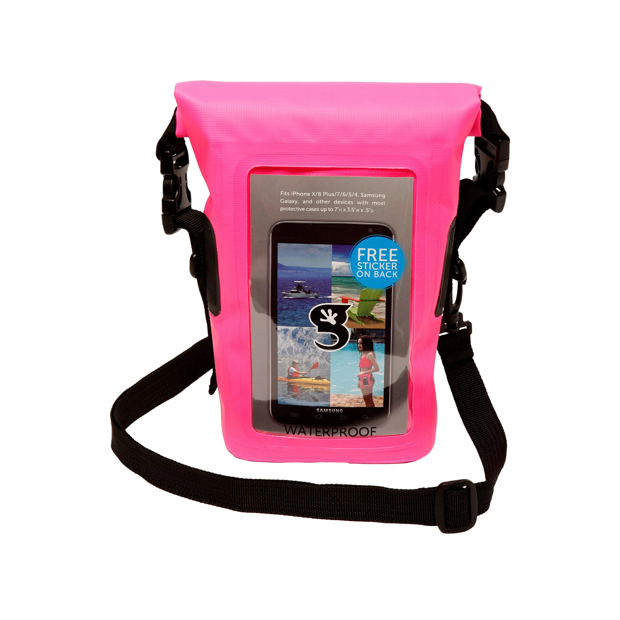 Geckobrands Waterproof Phone Tote