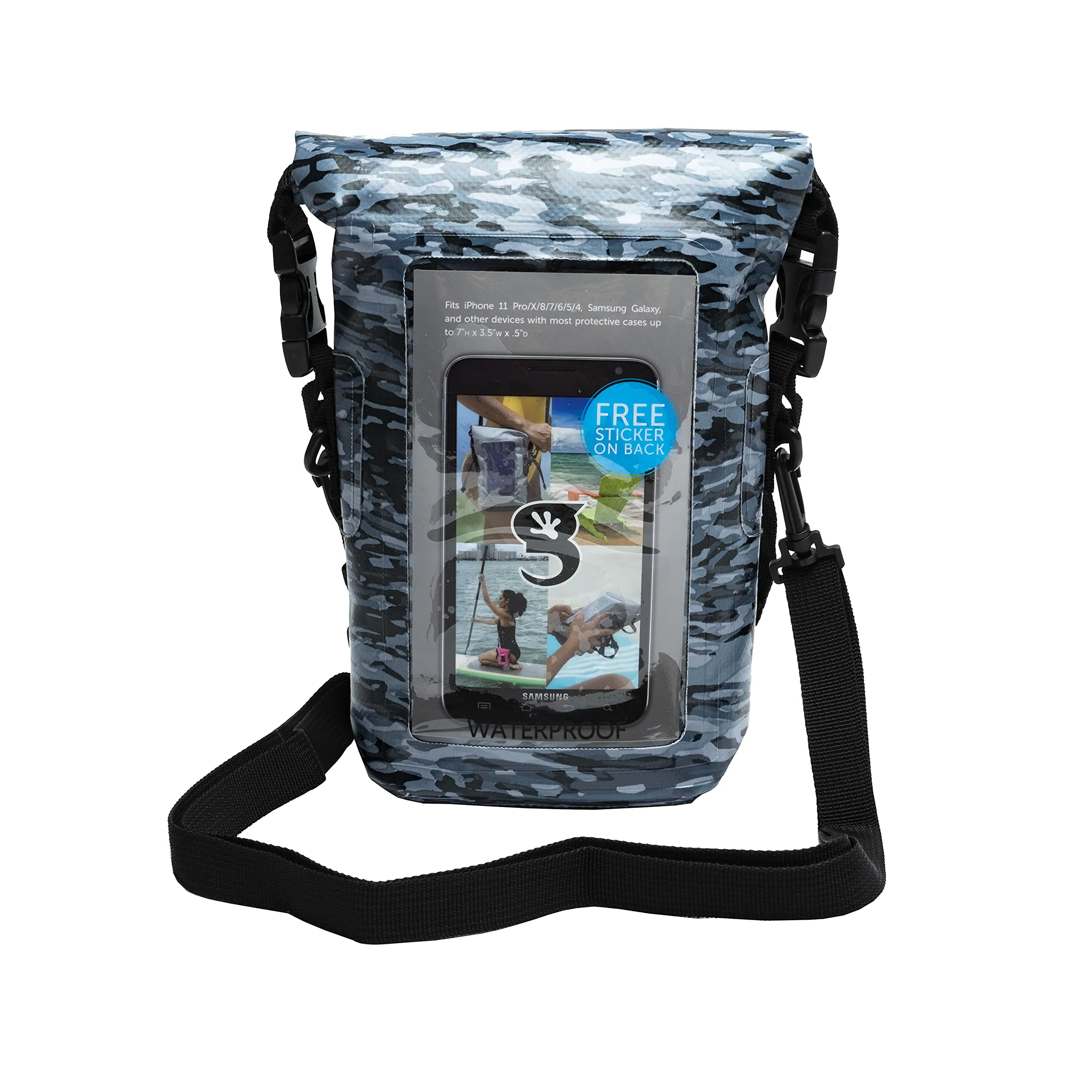 Geckobrands Waterproof Phone Tote