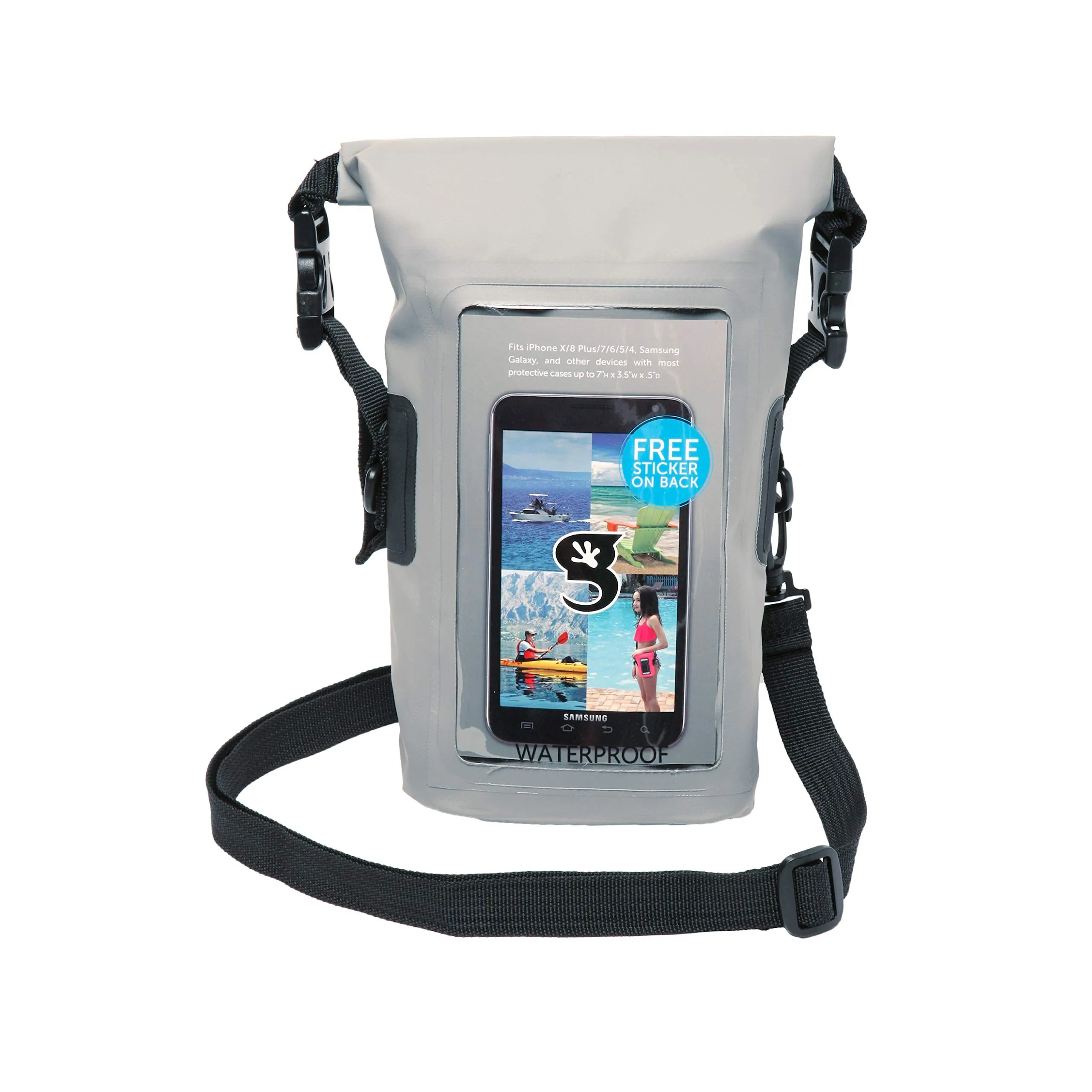Geckobrands Waterproof Phone Tote