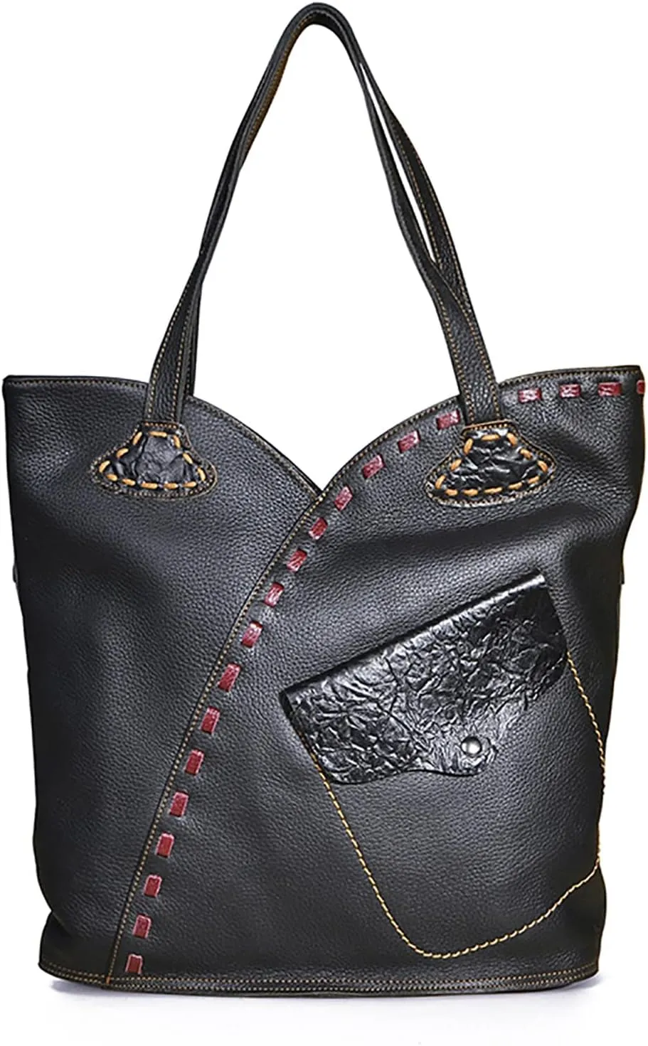 Genuine Leather Large Shopper Women's Ladies Handbag Tote Ladies Over Shoulder Diaper Bag Purse