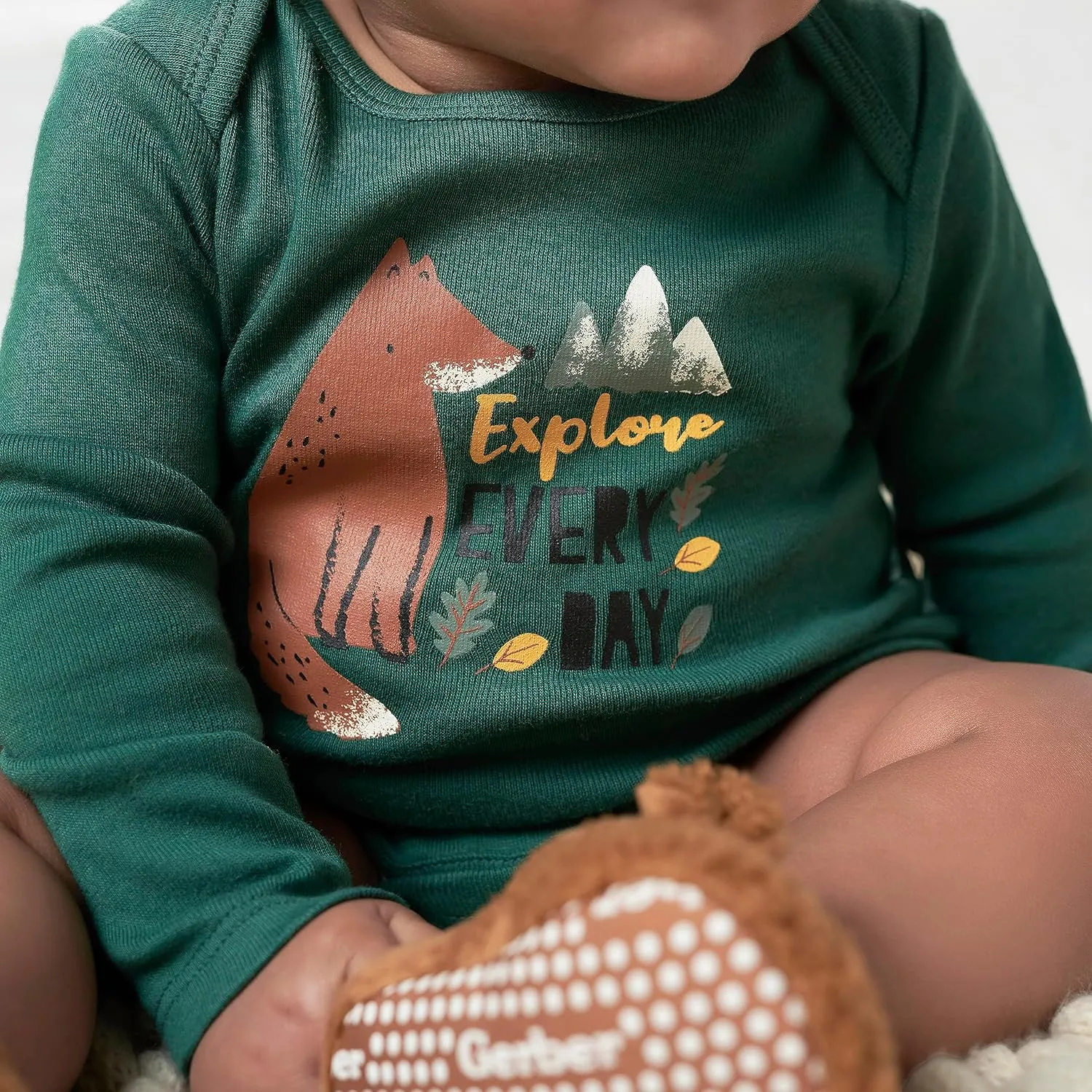 Gerber Baby Boys' 6-Pack Long-Sleeve Onesies Bodysuit