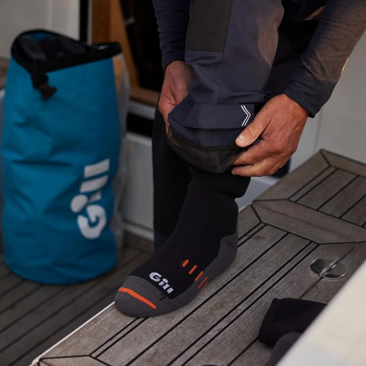 Gill Waterproof Boot Socks - Thermal & Breathable - Longer Length for use in Boots