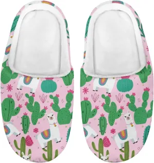 Girls Slippers Memory Foam Toddler Kids Plush Fleece Lined House Shoes Winter Fall