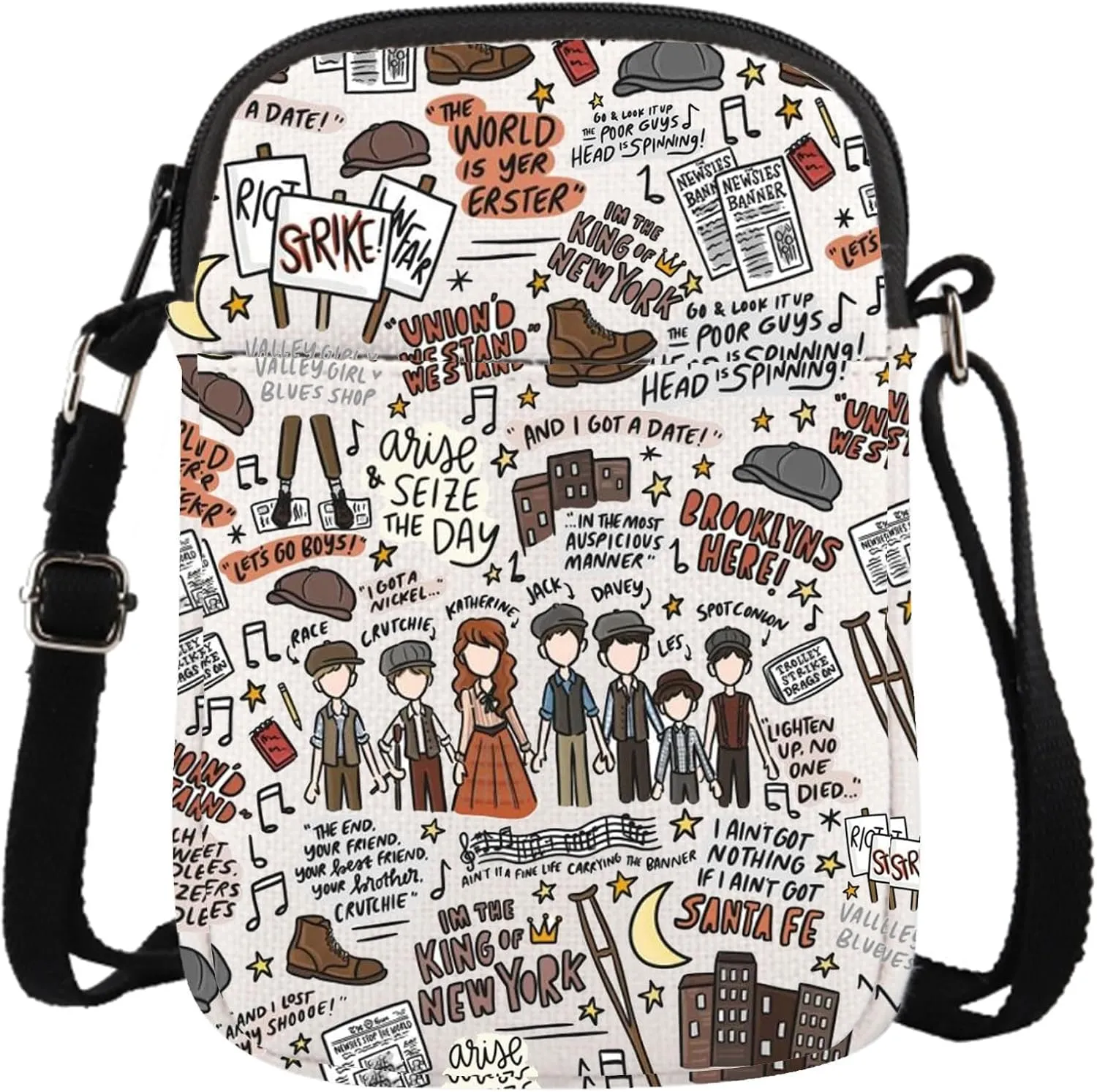 GJTIM Musical Inspired Gift Musical Theatre Gift Musical Tote Bag for Theatre Lover