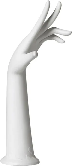 GLigeT Jewelry Towers Female Mannequin Hand Jewelry Display Holder Plastic Bracelet Ring Watch Stand Support Holder Ring Stand Jewelry Display Jewellery Stand Display (Color : D71 White)