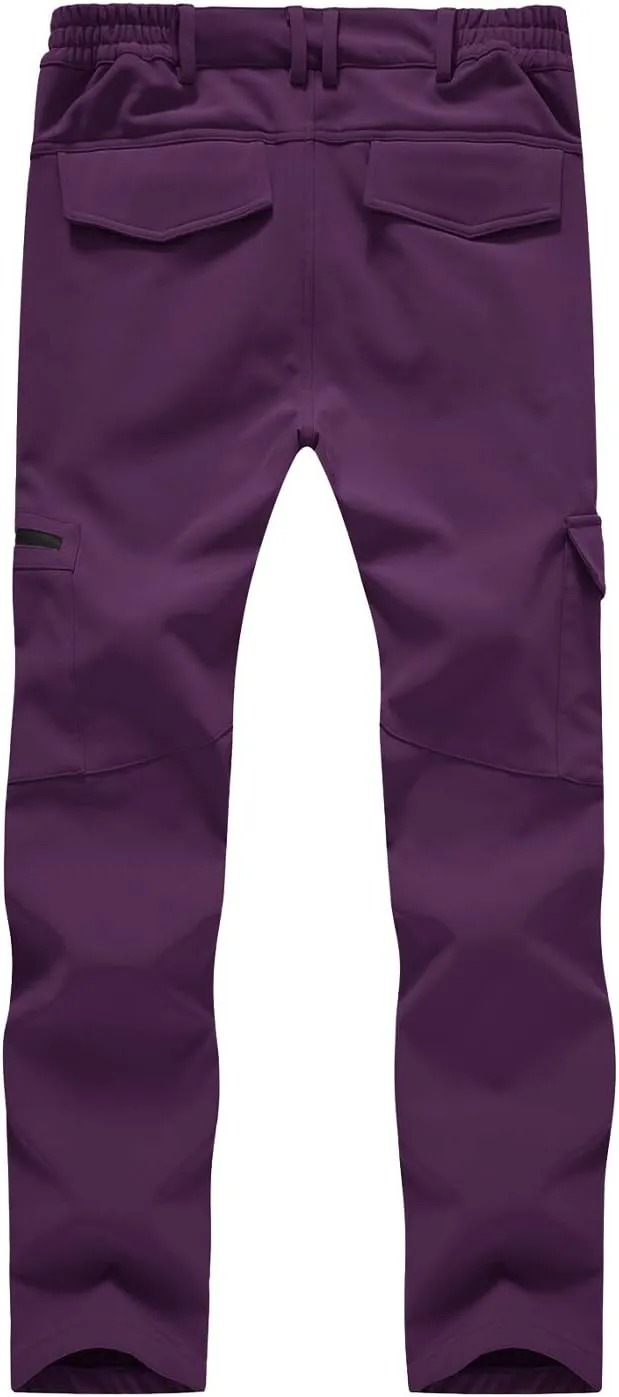 Gopune Women's Waterproof Windproof Outdoor Hiking Snow Ski Insulated Pants