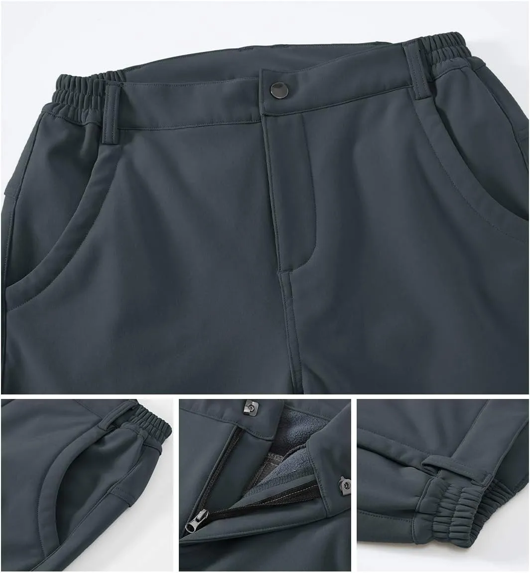 Gopune Women's Waterproof Windproof Outdoor Hiking Snow Ski Insulated Pants