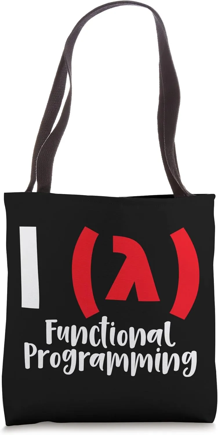Graphic Functional Programming t shirt Optic Wavelength Tote Bag