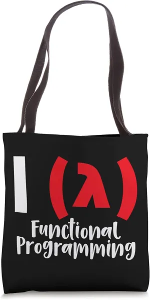 Graphic Functional Programming t shirt Optic Wavelength Tote Bag