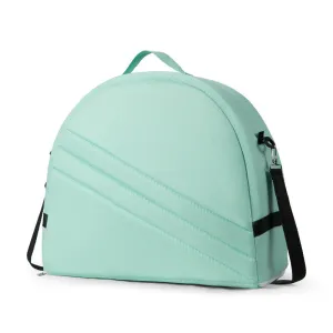 Green Portable Multi-Purpose Baby Bed and Diaper Backpack - Lightweight, Waterproof, Canvas   Polyester Material, Travel Essential for Moms(With mosquito net and small toys)