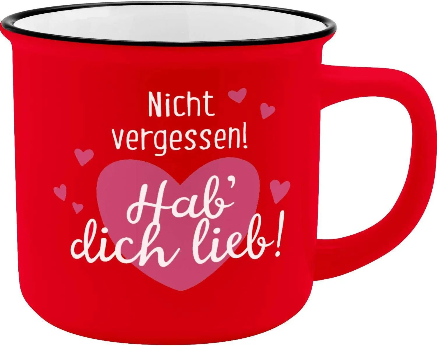 Gruss und Co Kaffeetasse HDL, New Bone China Porzellan, 35 cl Mug, Porcelain