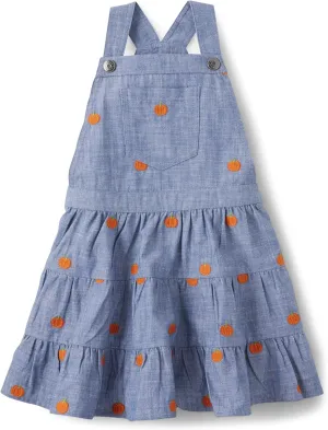Gymboree Girl and Toddler Embroidered Sleeveless Skirtall Jumpers