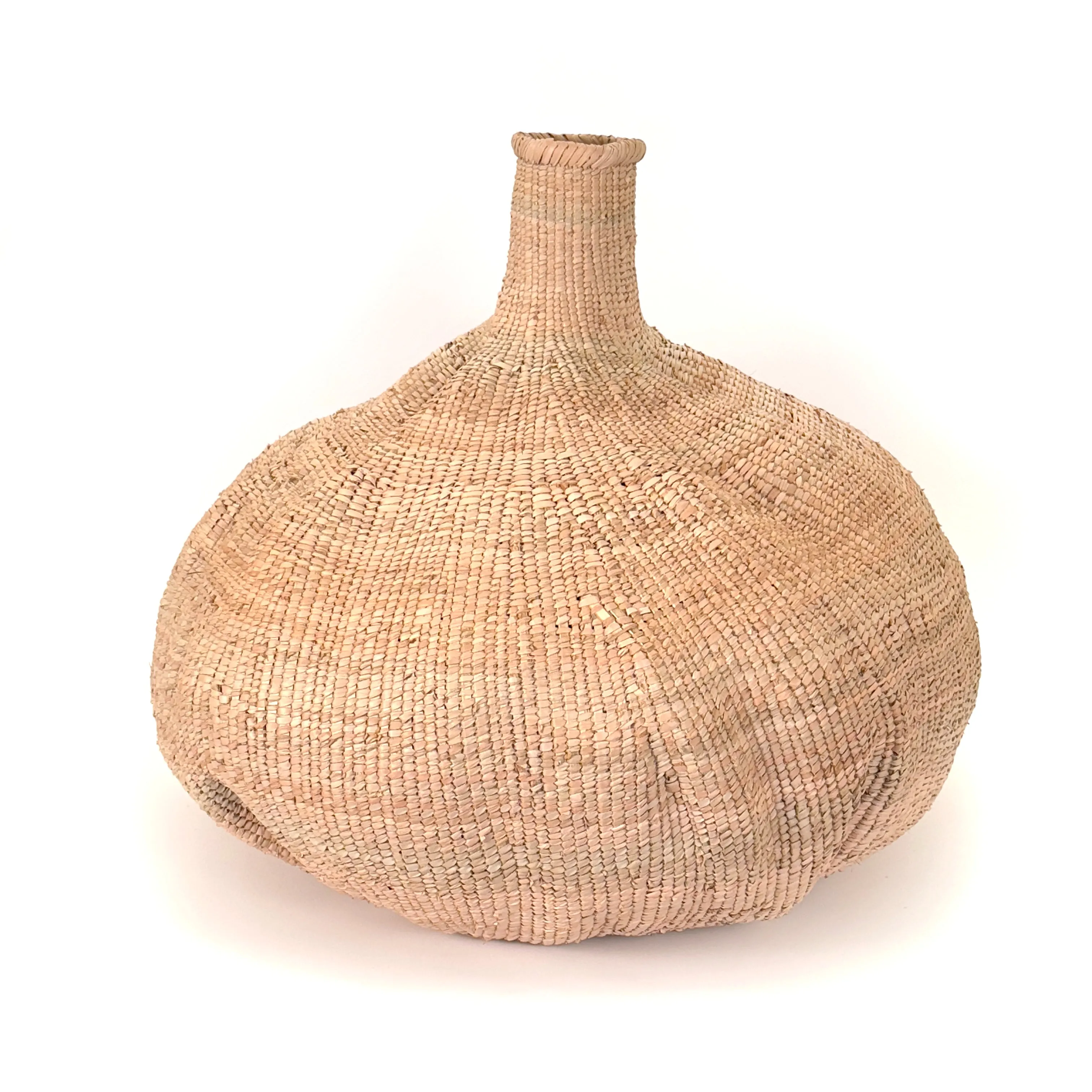 Handmade Garlic Tonga Sculptural Basket, Various Sizes