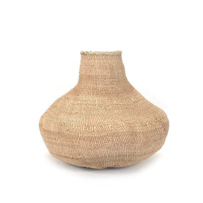 Handmade Garlic Tonga Sculptural Basket, Various Sizes
