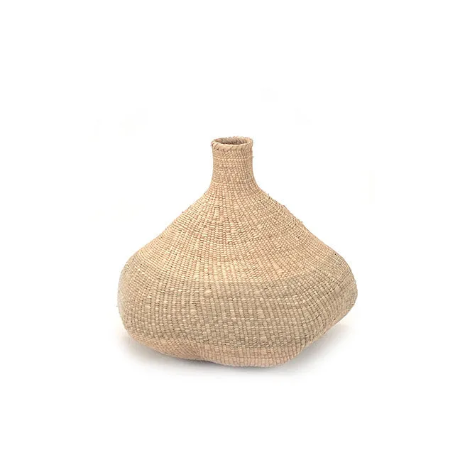 Handmade Garlic Tonga Sculptural Basket, Various Sizes