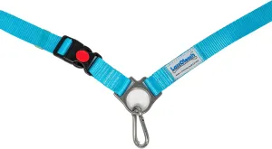 Hands-Free Lead Waist and Cross-Body for Walking, Running and Hiking, Fully Adjustable Designed for Lassoleash Leash/Collar (Turquoise) *LassOleash Sold Seperately.