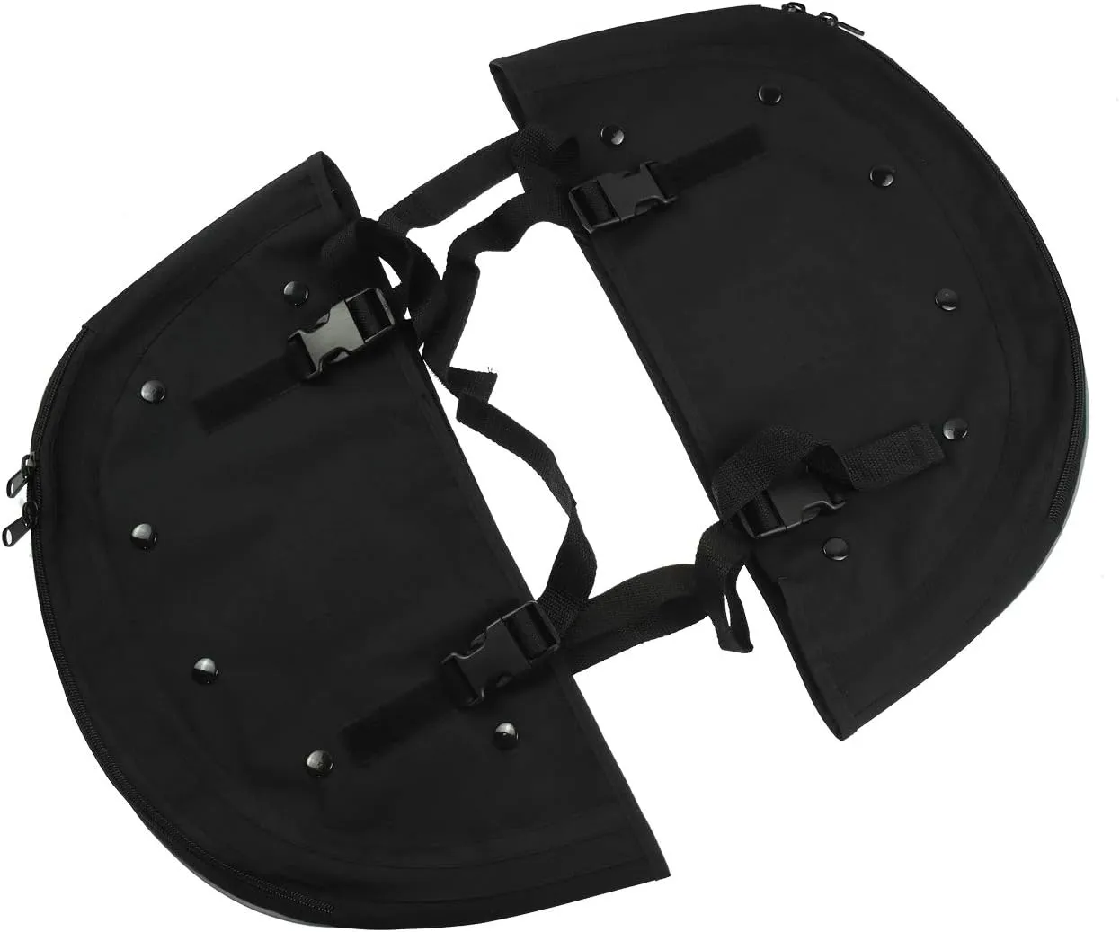 HDBUBALUS Soft Lowers Chaps Leg Warmer Bag Fit for Harley Softail Slim Fat Boy FL 1965-2017