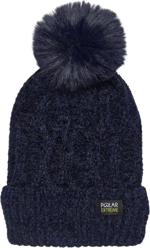 Heat Women's Sherpa-Lined Beanie and Skull Cap, Warm Winter Hat, One Size Fits Most
