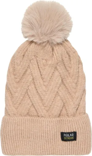 Heat Women's Sherpa-Lined Beanie and Skull Cap, Warm Winter Hat, One Size Fits Most