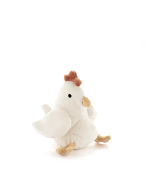 Henrietta Hen Rattle | Cream