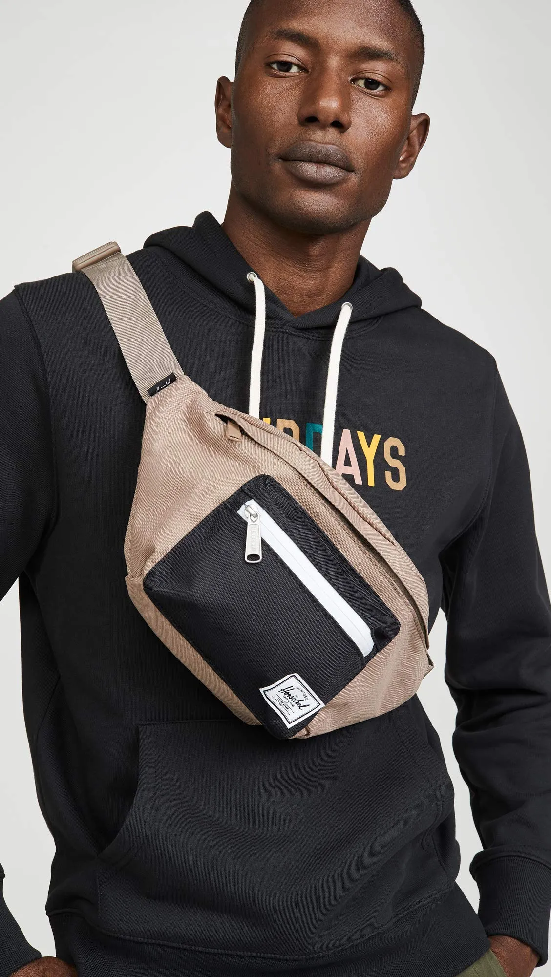 Herschel Seventeen Waist Pack, Pine Bark/Black, 3.5L