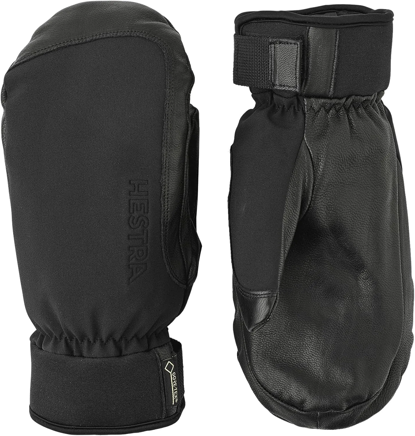 Hestra Alpine Short Gore-Tex Ski Mitt, Waterproof, Windproof Mitten for Skiing & Snowboarding
