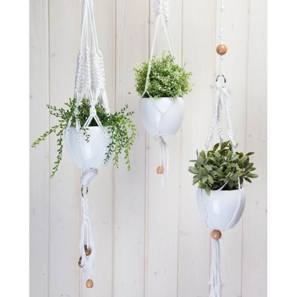 Hoooked Macramé Hanging Basket Kits
