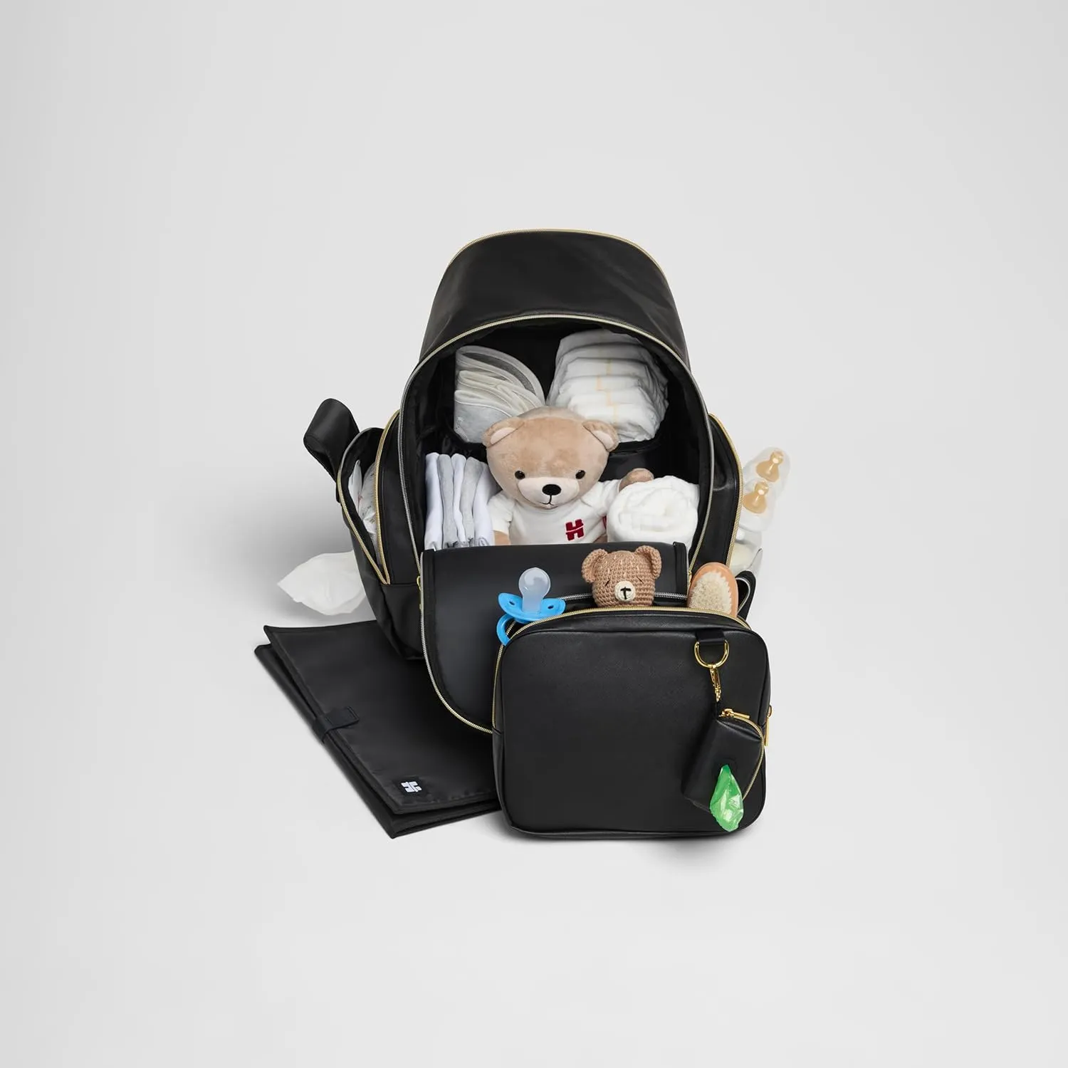 Huggies Sunshine Pack Diaper Backpack, Black, One Size