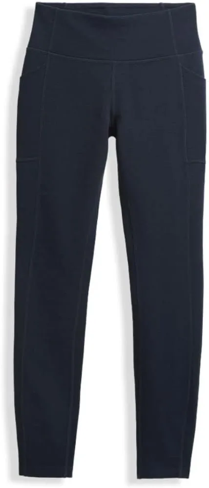 IBEX Women's Merino Lizzie Tight, Charcoal, Small