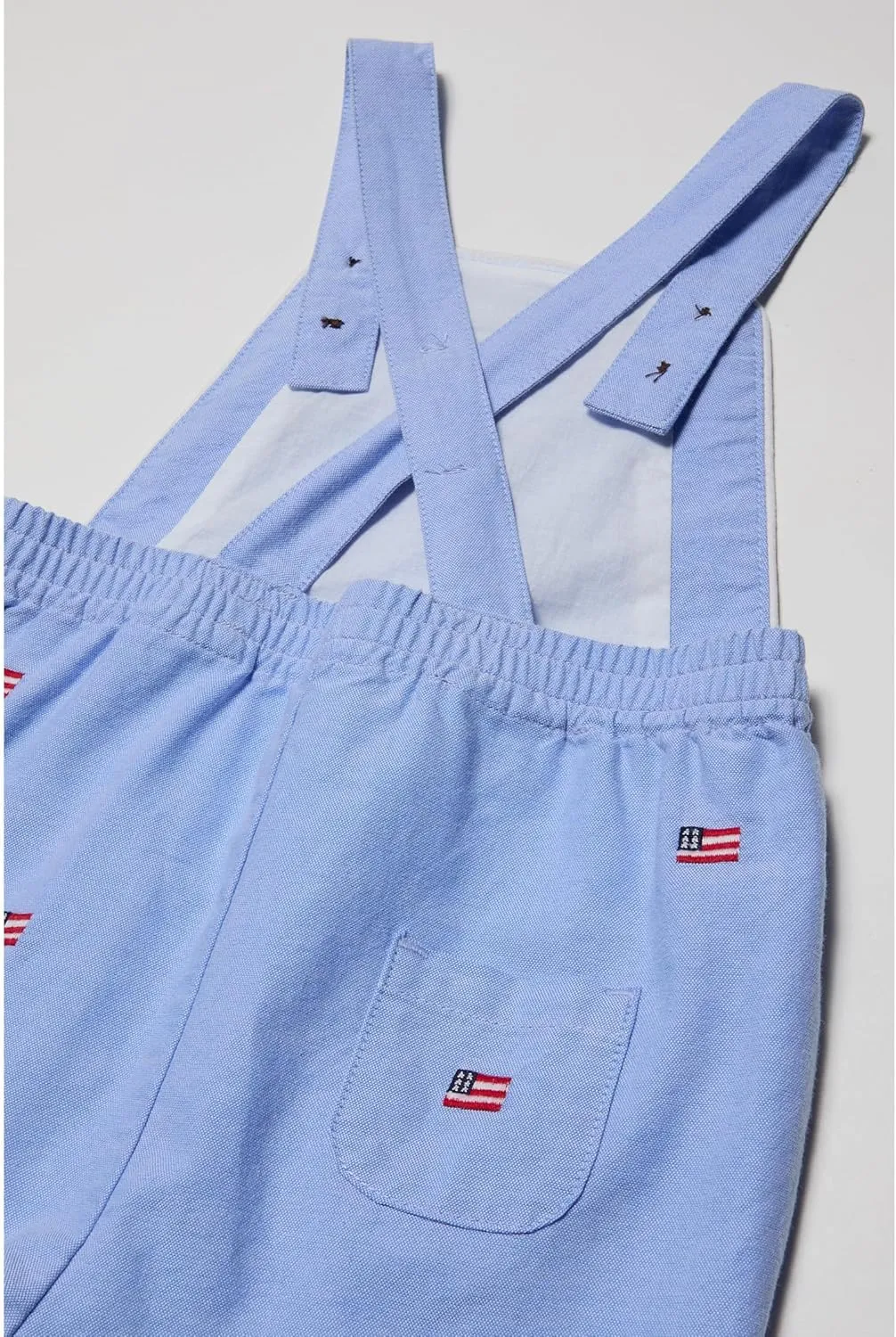 Janie and Jack mens Flag Icon Overall (Infant)