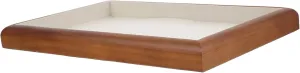 Jewelry Organizer Tray Elegant Walnut Jewelry Display Box for Rings Necklaces and Earrings for Travel Trade Shows and Home Use Lightweight and Eye Catching Design