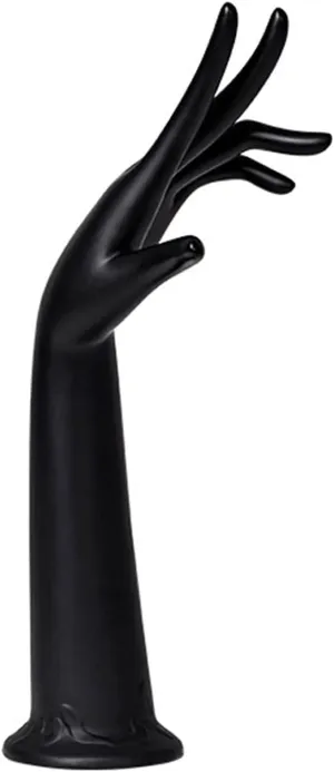 Jewelry Shelf Female Mannequin Hand Jewelry Display Holder Plastic Bracelet Ring Watch Stand Support Holder Ring Stand Jewelry Display Hanging (Color : D72 Black) (D71 Black)