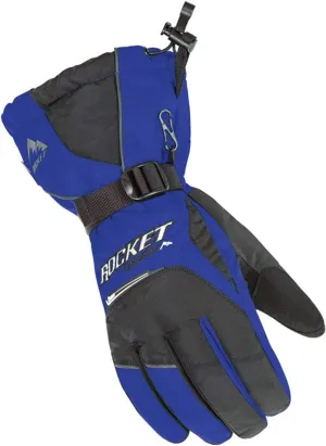 Joe Rocket Storm Men's Snowmobile Gloves - Blue/Black/Large