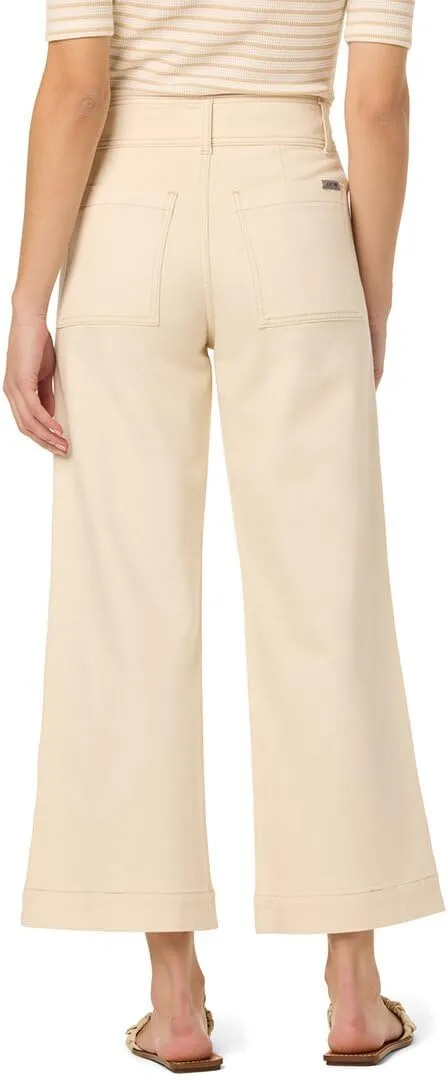 Joe's Jeans Ecru Wide Leg Cargo Ankle Jean