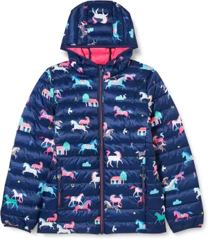 Joules Girls' Raincoat Outerwear Kids Jackets