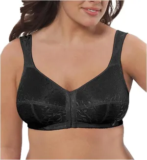 Just My Size Women's Easy On Front Close Wirefree Bra MJ1107