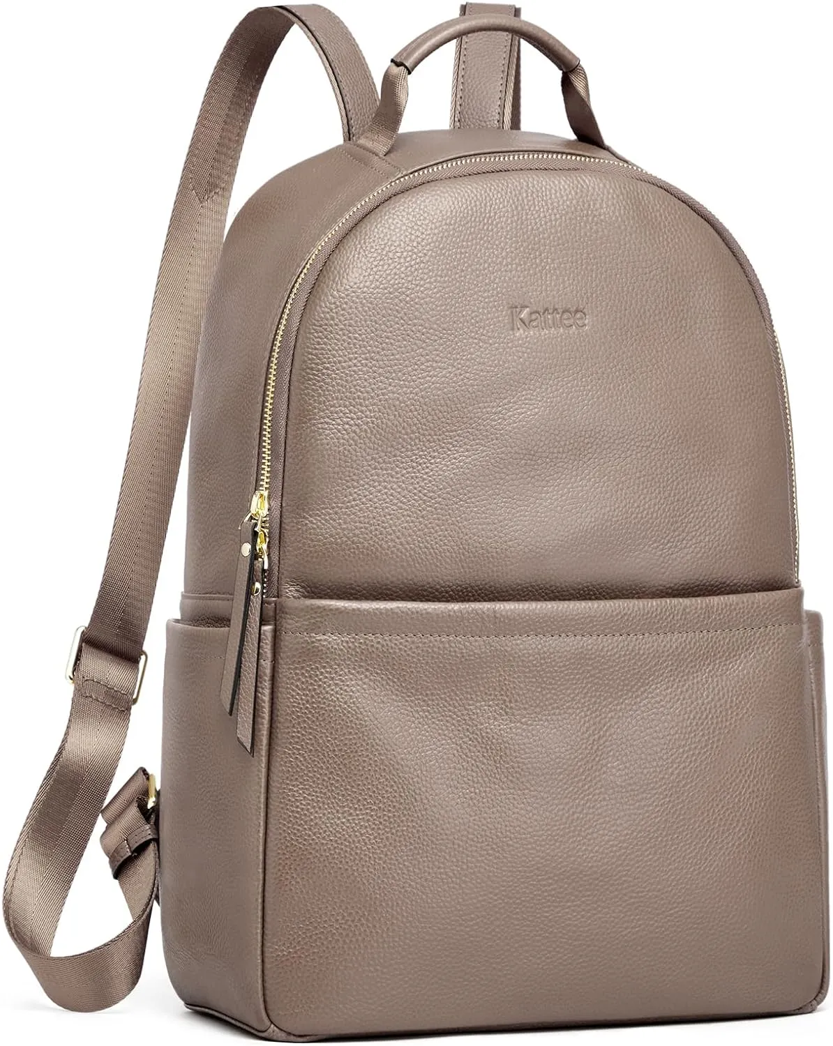 Kattee Genuine Leather Backpack Purse for Women Antitheft Rucksack Soft Work Casual Daypack Fashion