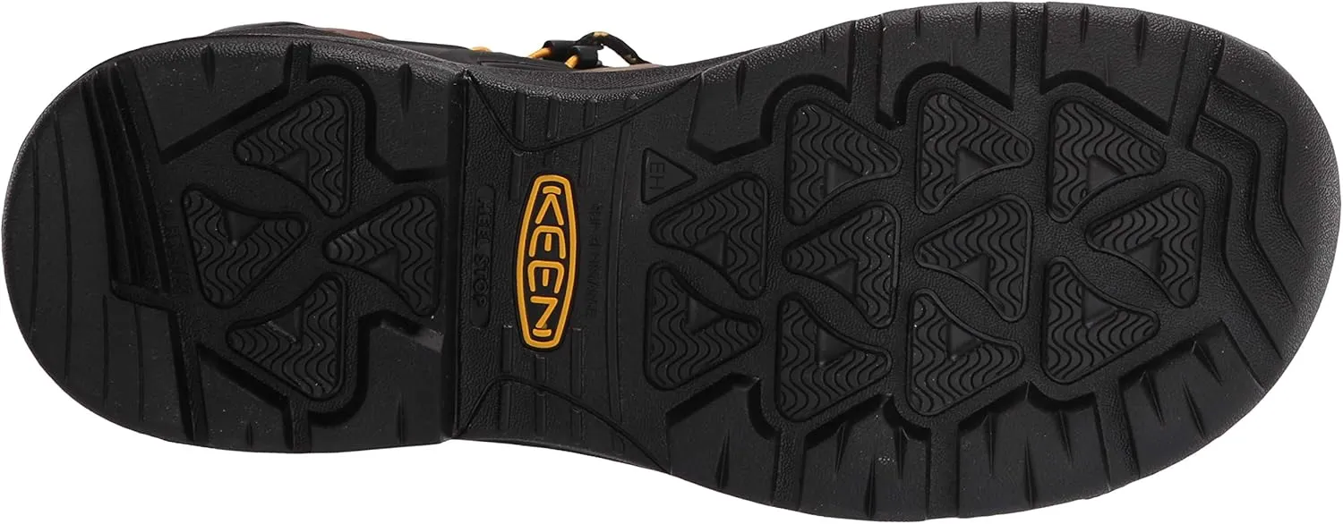 KEEN Utility Men's Dover 8" Leather Waterproof Composite Toe Work Boot