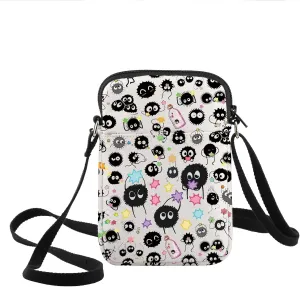 KEYCHIN Anime Inspired Crossbody Bag No Face Gifts Animated Movie Themed Shoulder Bag Cartoon Movie Merch
